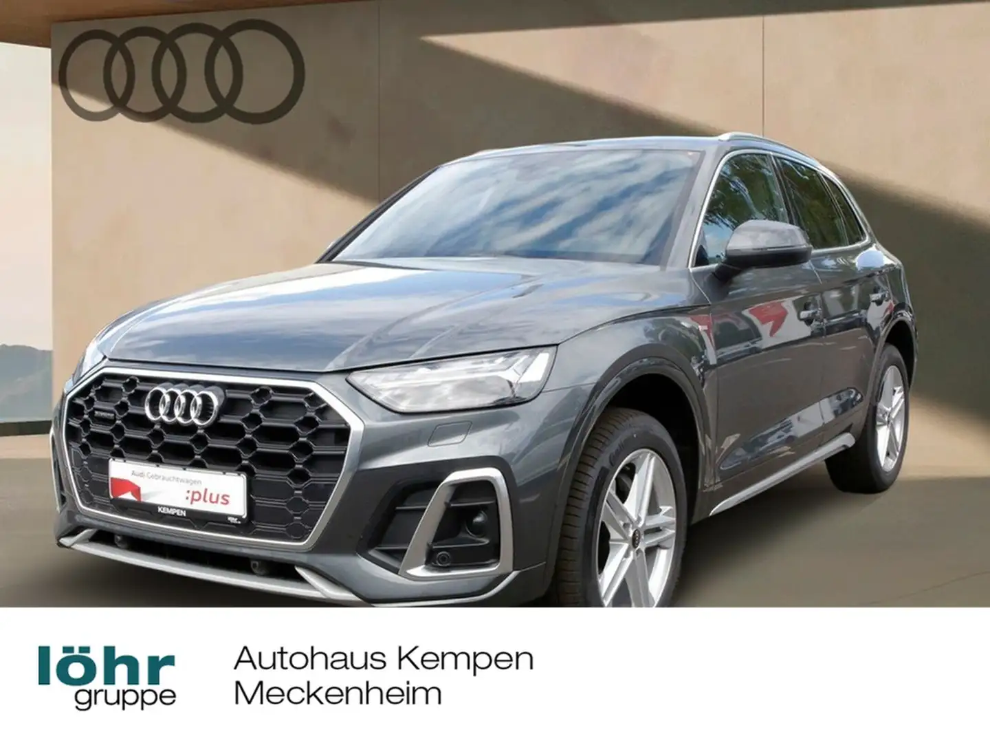 Audi Q5 40 TDI quattro S line 19"|NAVI+VC|T-LEDER|MATRIX Grau - 1