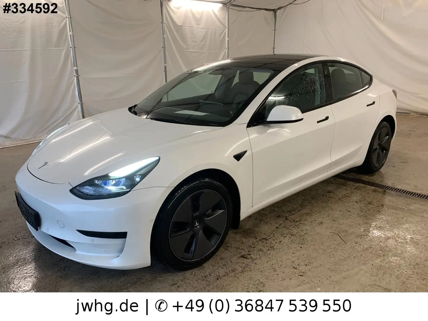 Tesla Model 3 LED Wärmepumpe Ryzen Shanghai Autopilot3 Blanc - 1