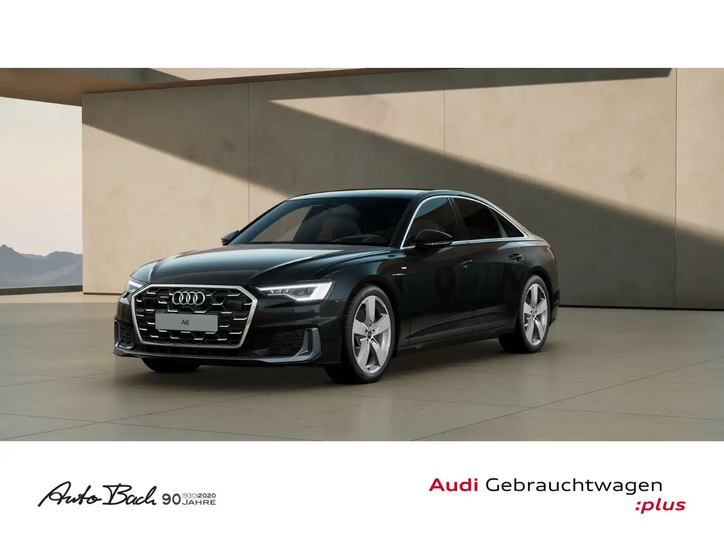 Audi A6 S line 50TDI qu. tiptronic HuD Pano Schwarz - 1