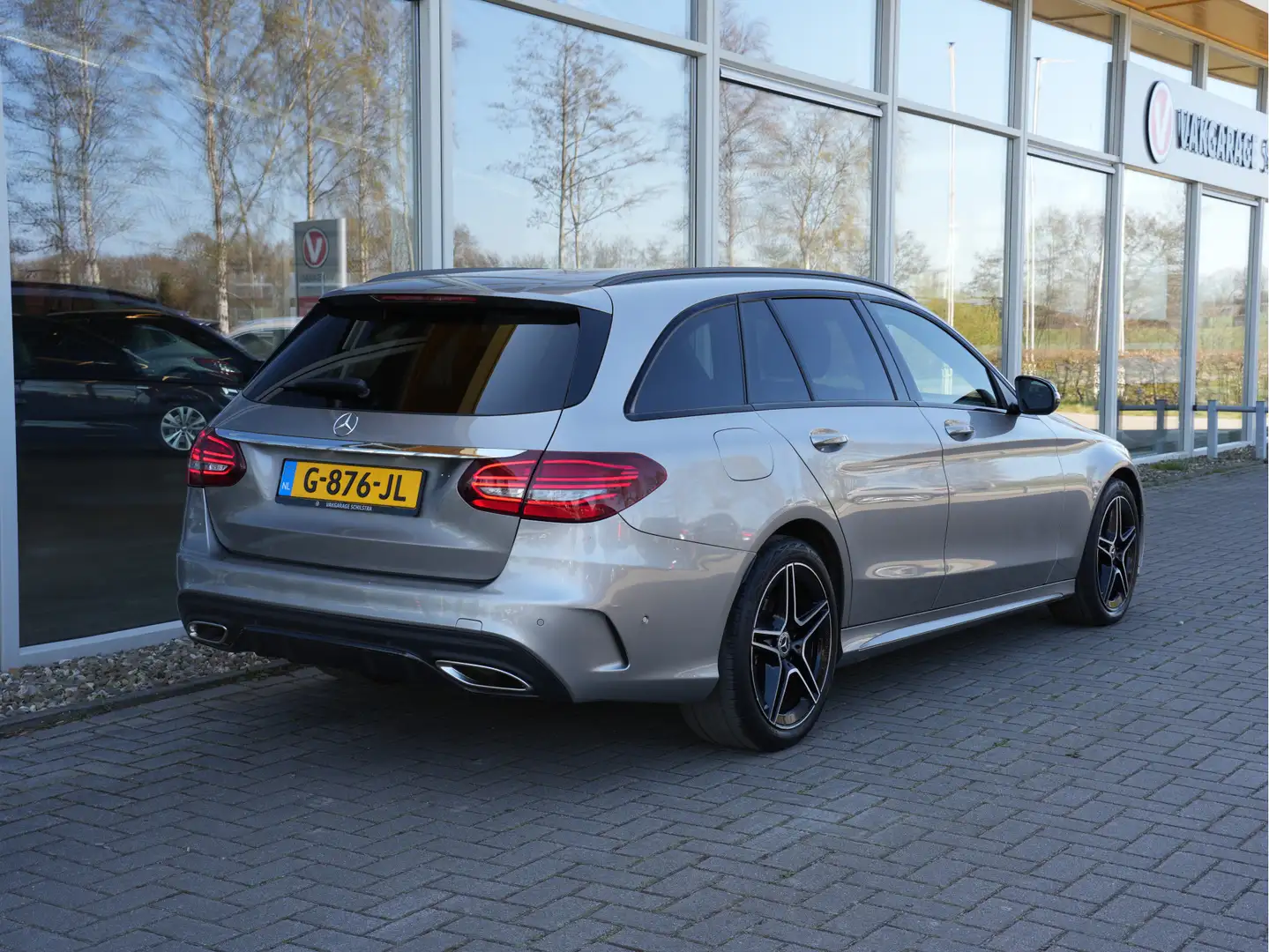 Mercedes-Benz C 160 Estate Business Solution AMG Night Automaat | Navi Grijs - 2