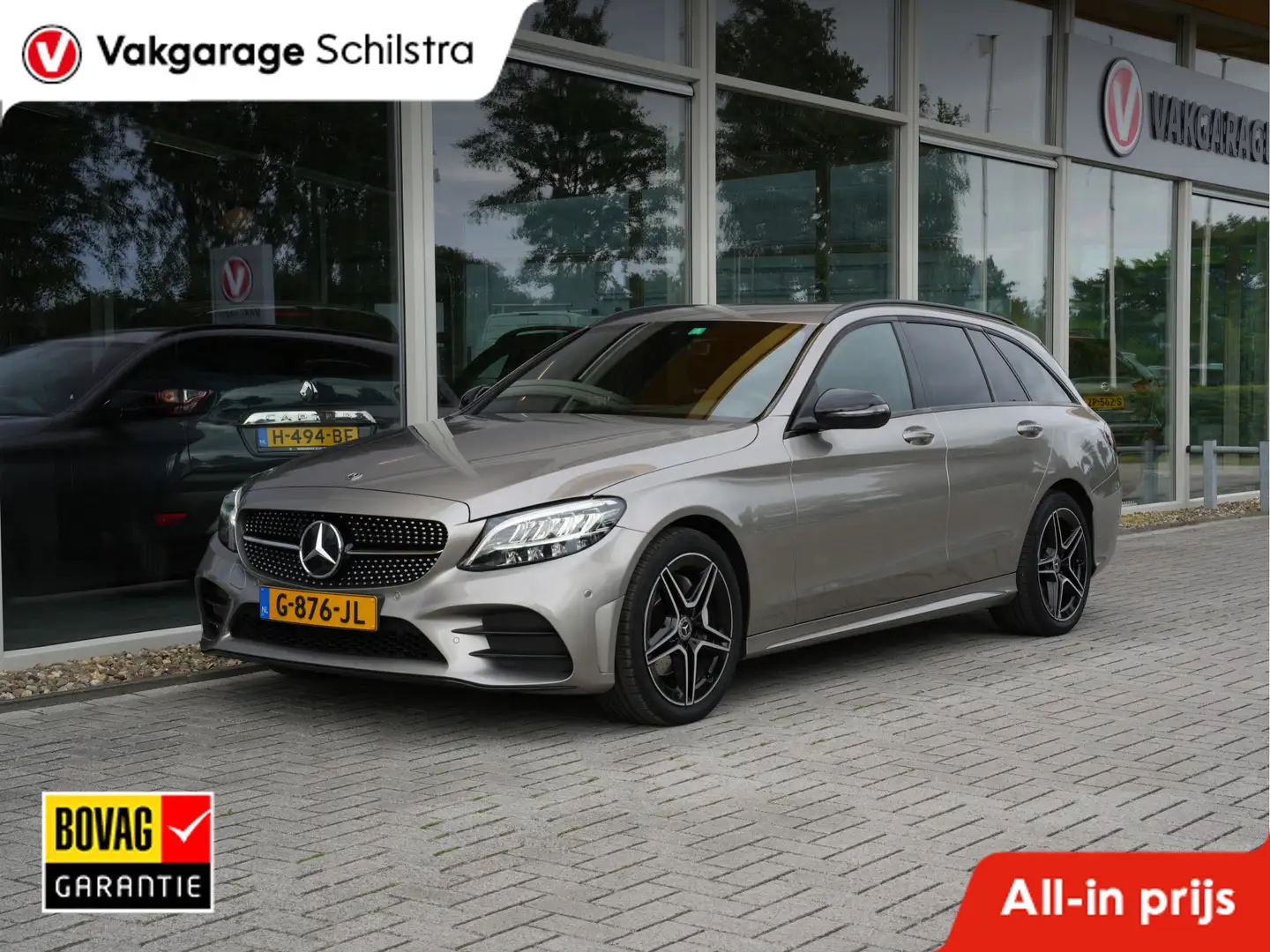Mercedes-Benz C 160 Estate Business Solution AMG Night Automaat | Navi Серый - 1