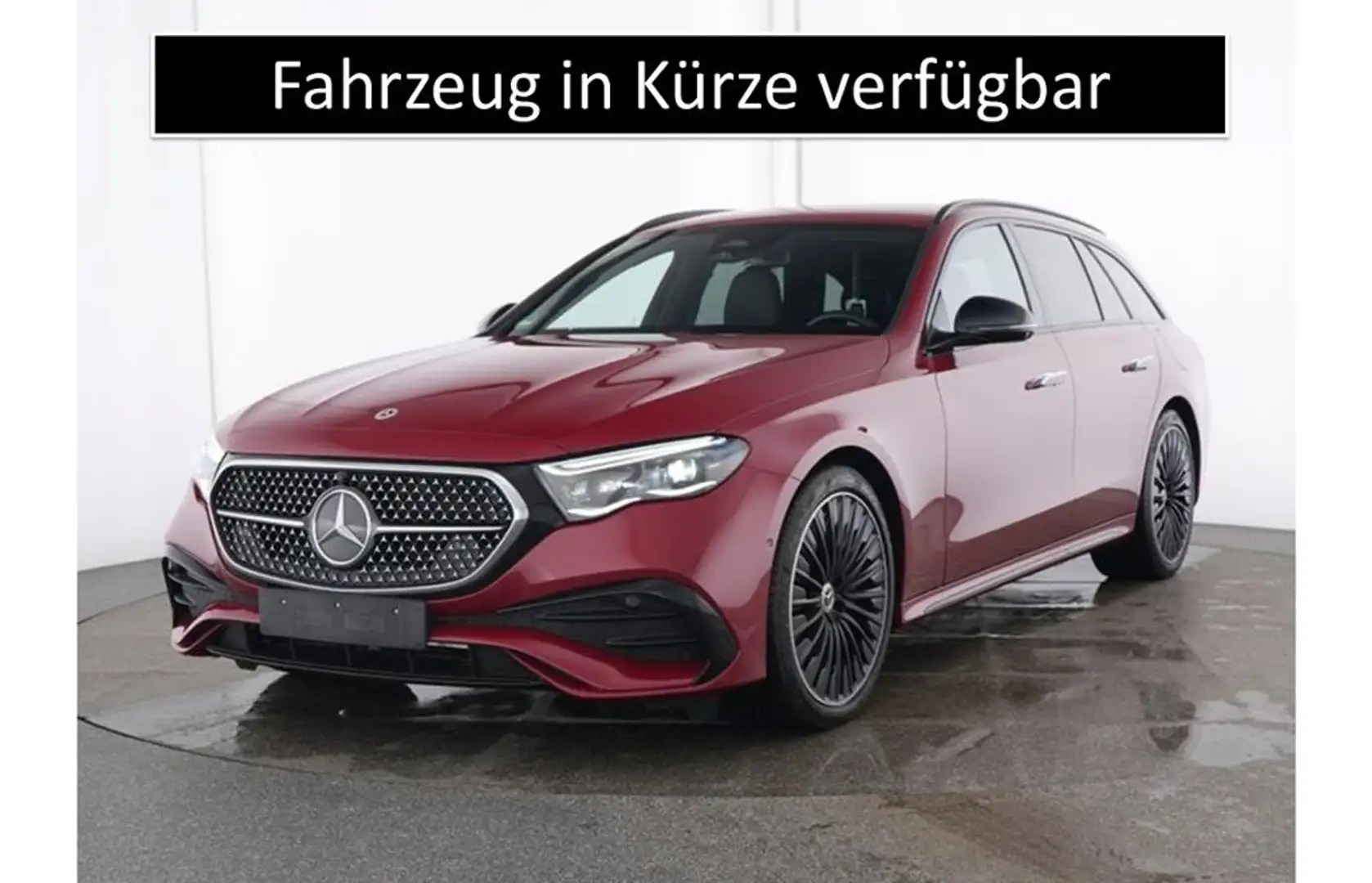 Mercedes-Benz E 300 de T AMG/AHK/360/DIG./DISTR./NIGHT Rot - 1