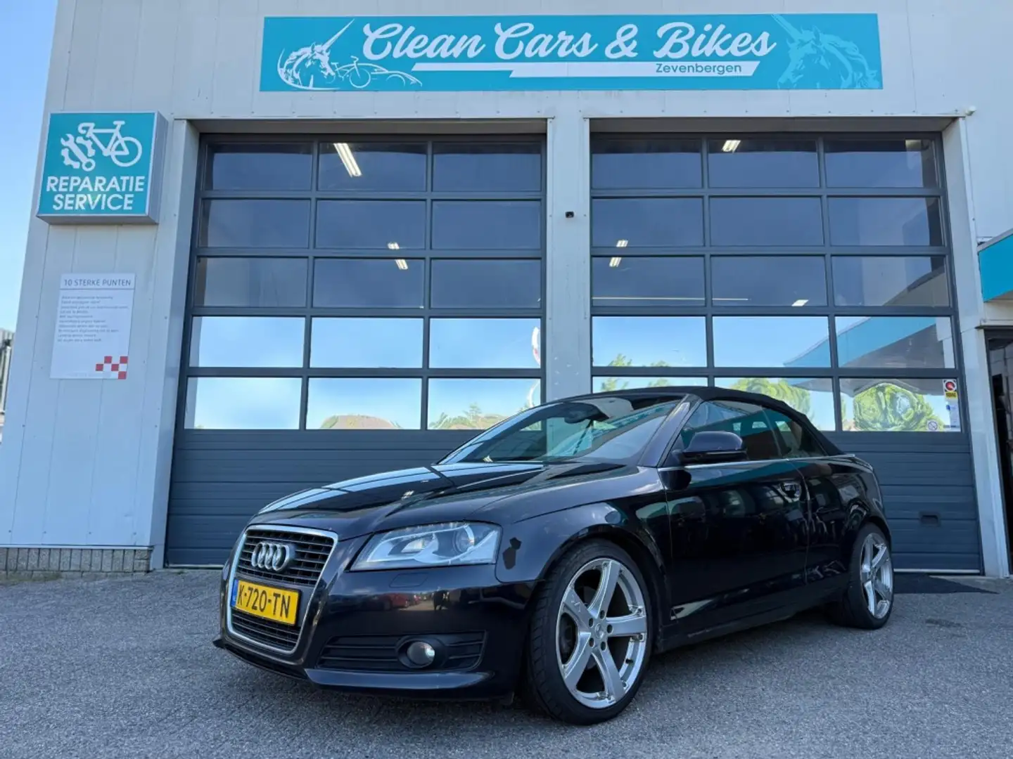 Audi A3 Cabriolet 1.8 TFSI Attraction Zwart - 1
