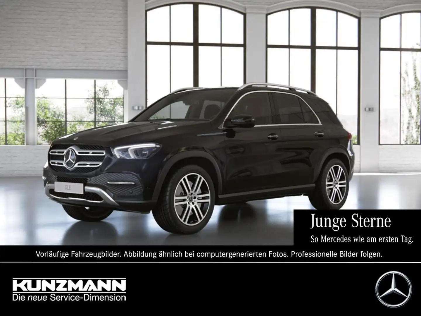 Mercedes-Benz GLE 450 4M Exclusive Panorama Airmatic AHK 360° Negru - 1