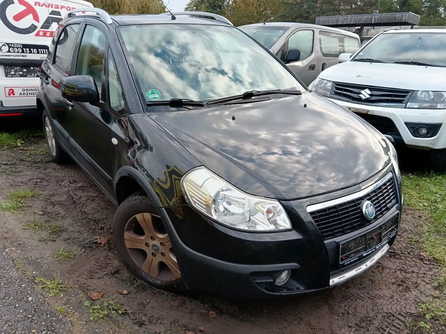 Fiat Sedici 1.9 8V Multijet Emotion 4X4 Czarny - 2