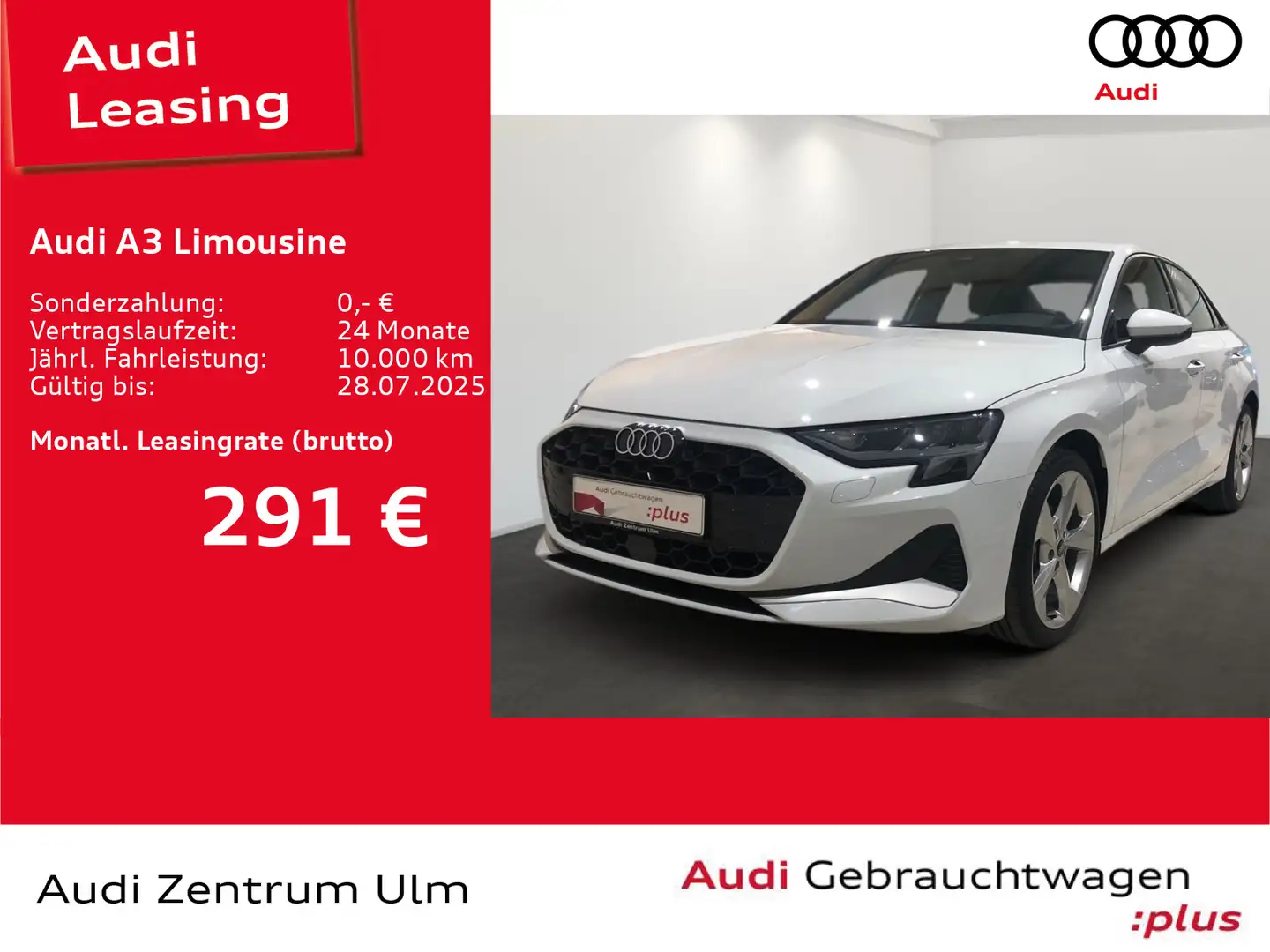 Audi A3 advanced 35 TDI S tronic NAV+ SHZ Wit - 1
