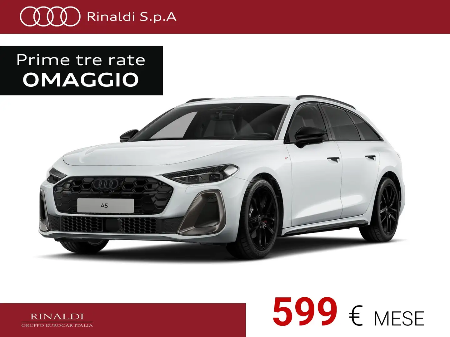 Audi A5 avant 2.0 tfsi s line edition 204cv s-tronic Bianco - 1