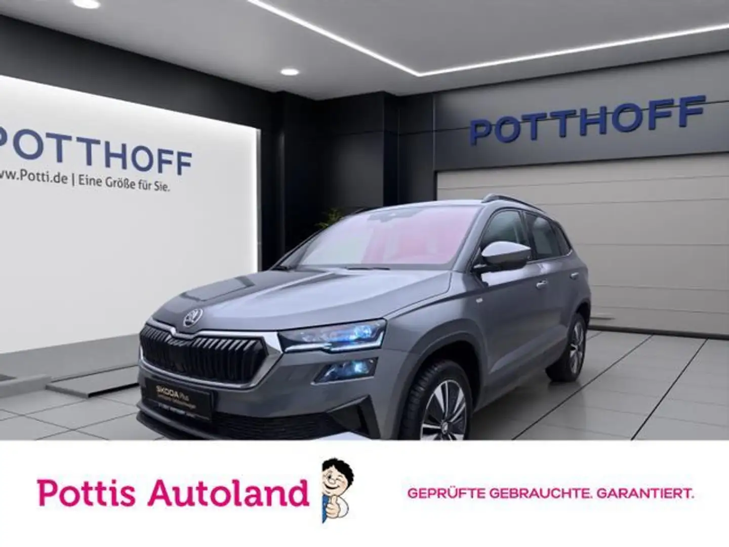 Skoda Karoq 2.0 TDI DSG TOUR AHK KAMERA MATRIX PDC Grau - 1
