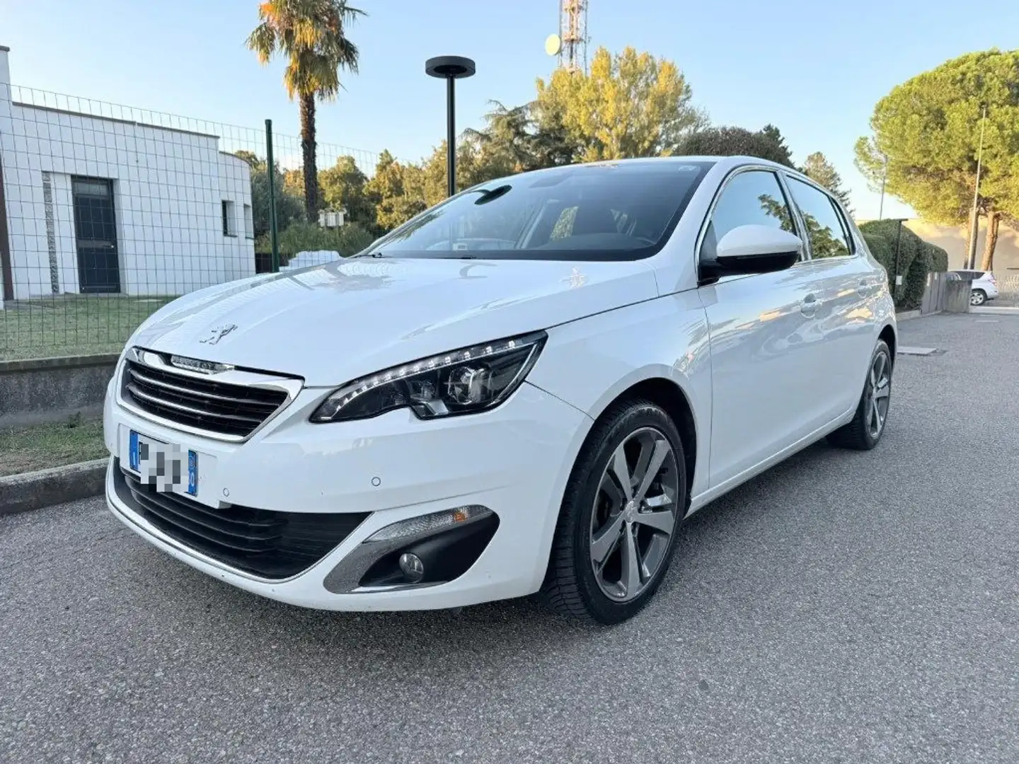 Peugeot 308 BlueHDi 120 S&S Allure NAVI - PELLE/ALC. - BT - 17 Bianco - 1