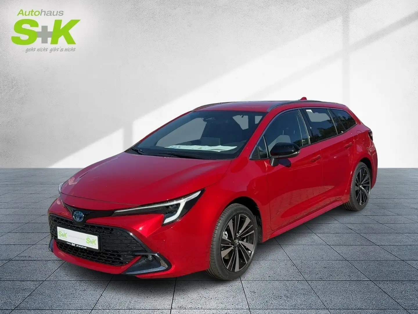 Toyota Corolla 2,0-l-Hybrid, Touring Sports, Teamplayer Rouge - 1