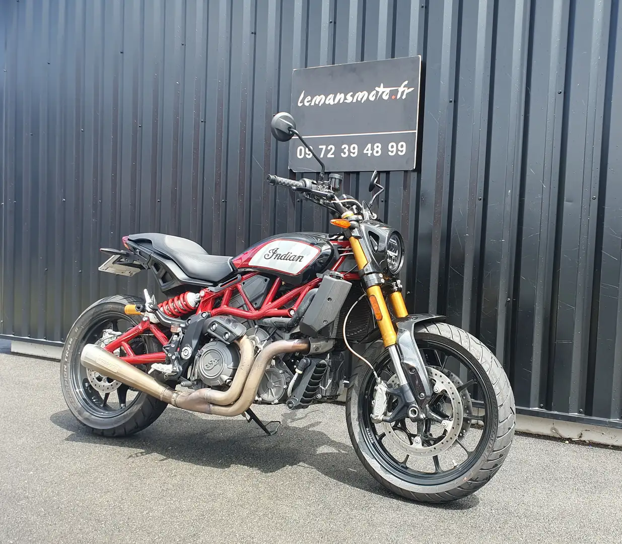 Indian FTR 1200 Красный - 2