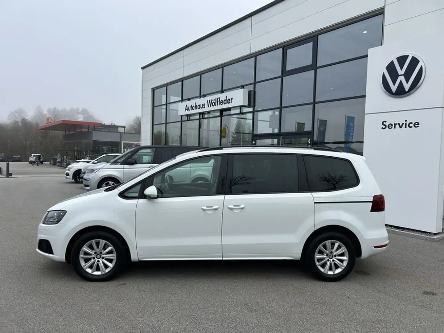 SEAT Alhambra Business TDI *NAVI, AHK,...* Weiß - 2