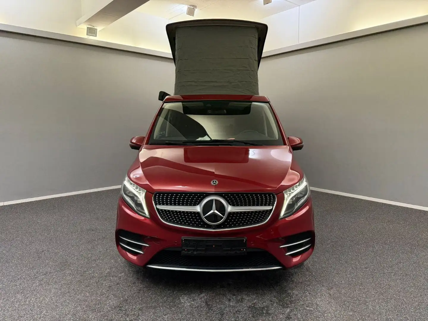 Mercedes-Benz V 300 Marco Polo 4M AMG AHK*ACC*STD-HZG*360*19Z Rouge - 2