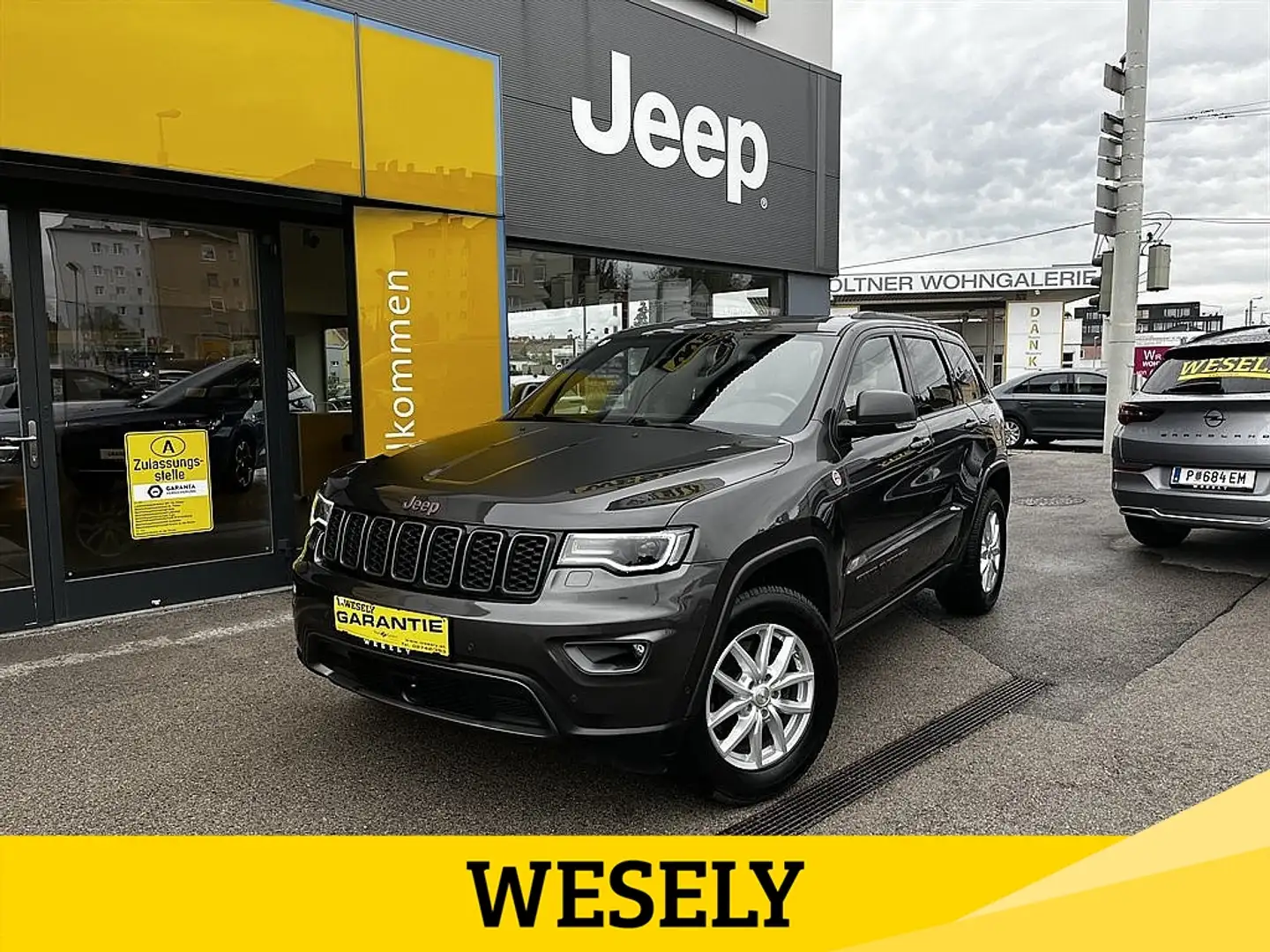 Jeep Grand Cherokee 3,0 V6 CRD Trailhawk Gris - 1