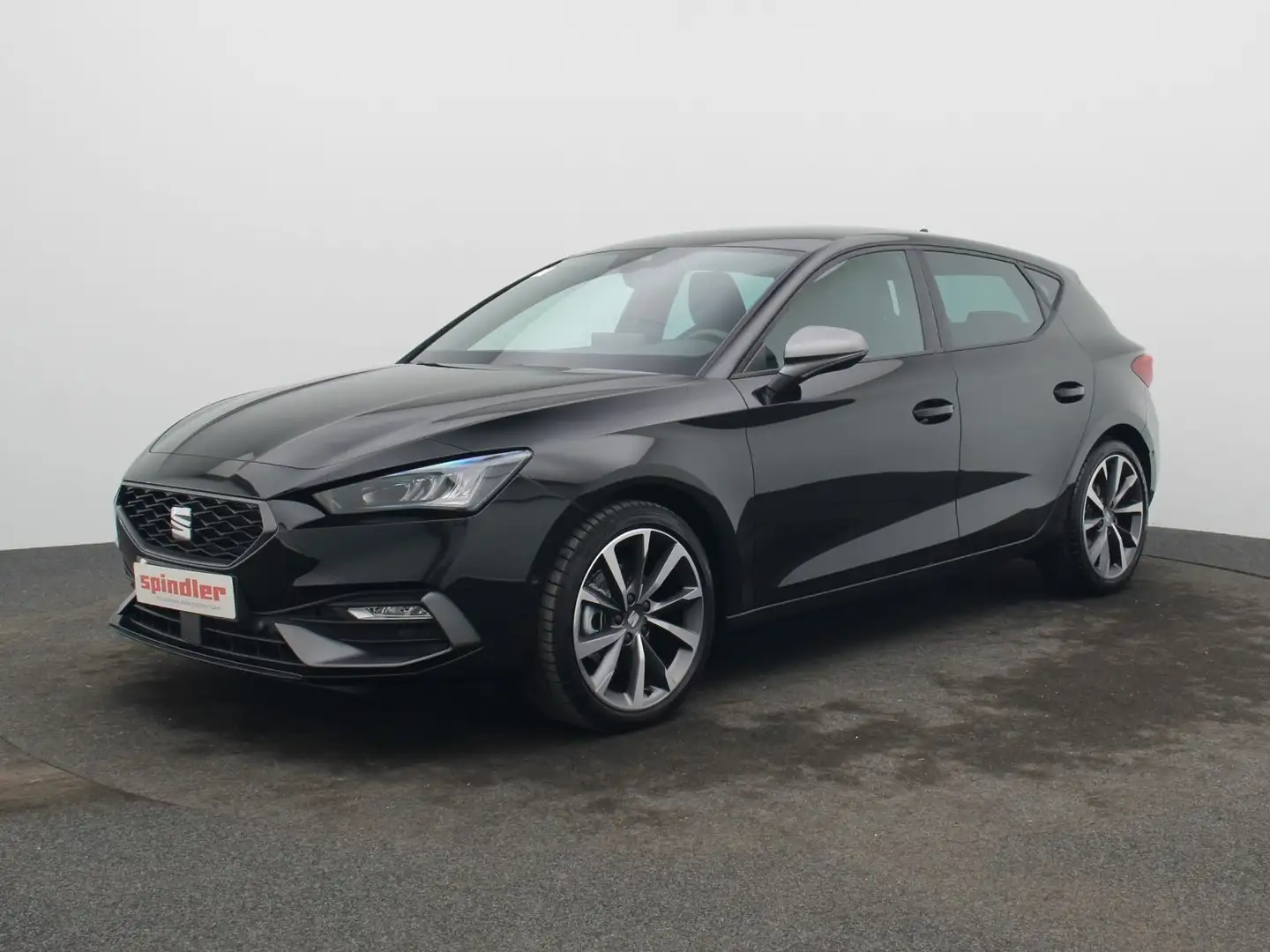 SEAT Leon FR 2.0 TDI DSG / LED, ACC, RFK, Navi, SHZ Schwarz - 2