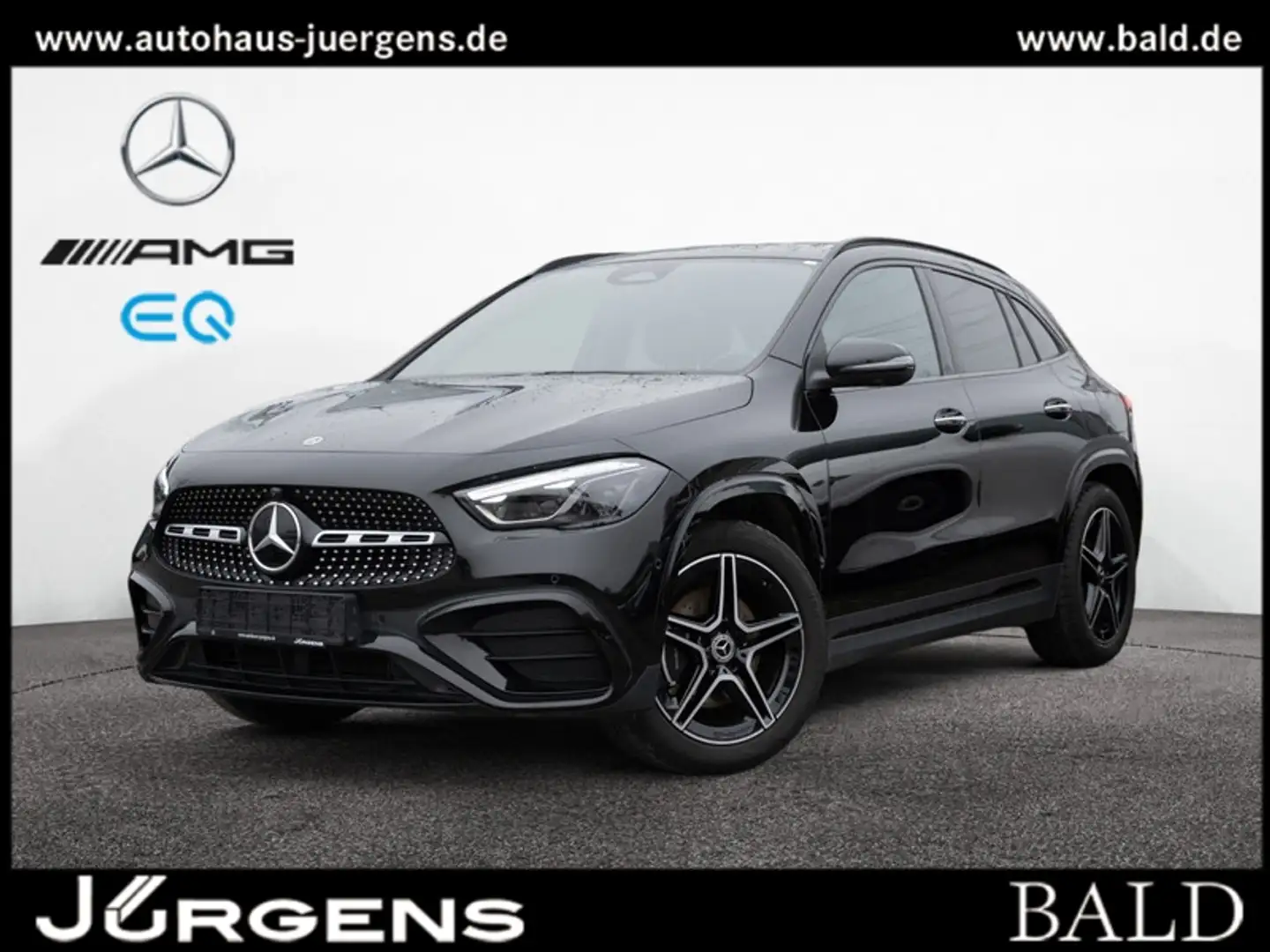 Mercedes-Benz GLA 200 AMG-Sport/MLB/360/Pano/Night/AHK/Keyl/19 Schwarz - 1
