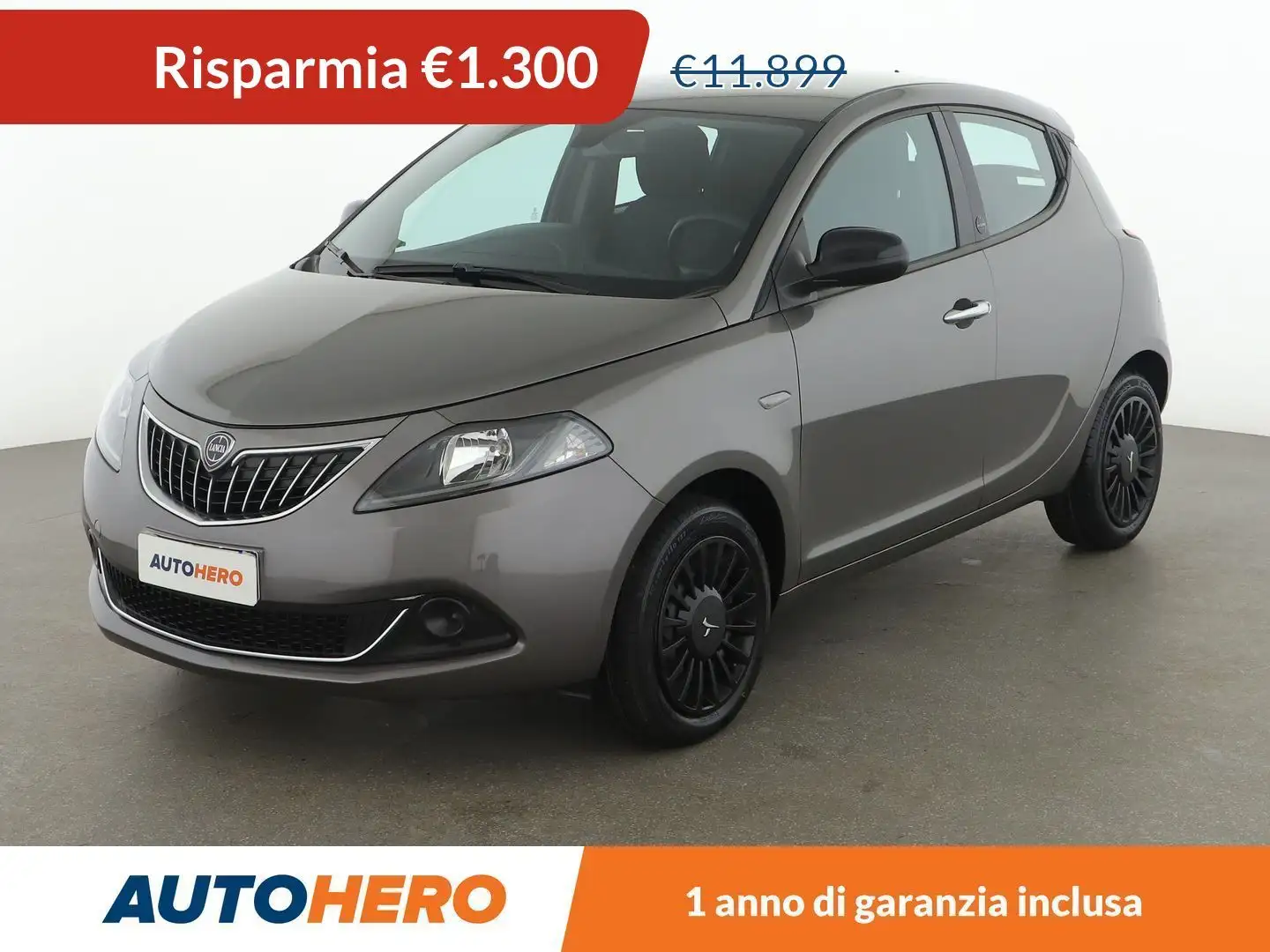 Lancia Ypsilon 1.0 Mild-Hybrid Silver MHEV Grigio - 1