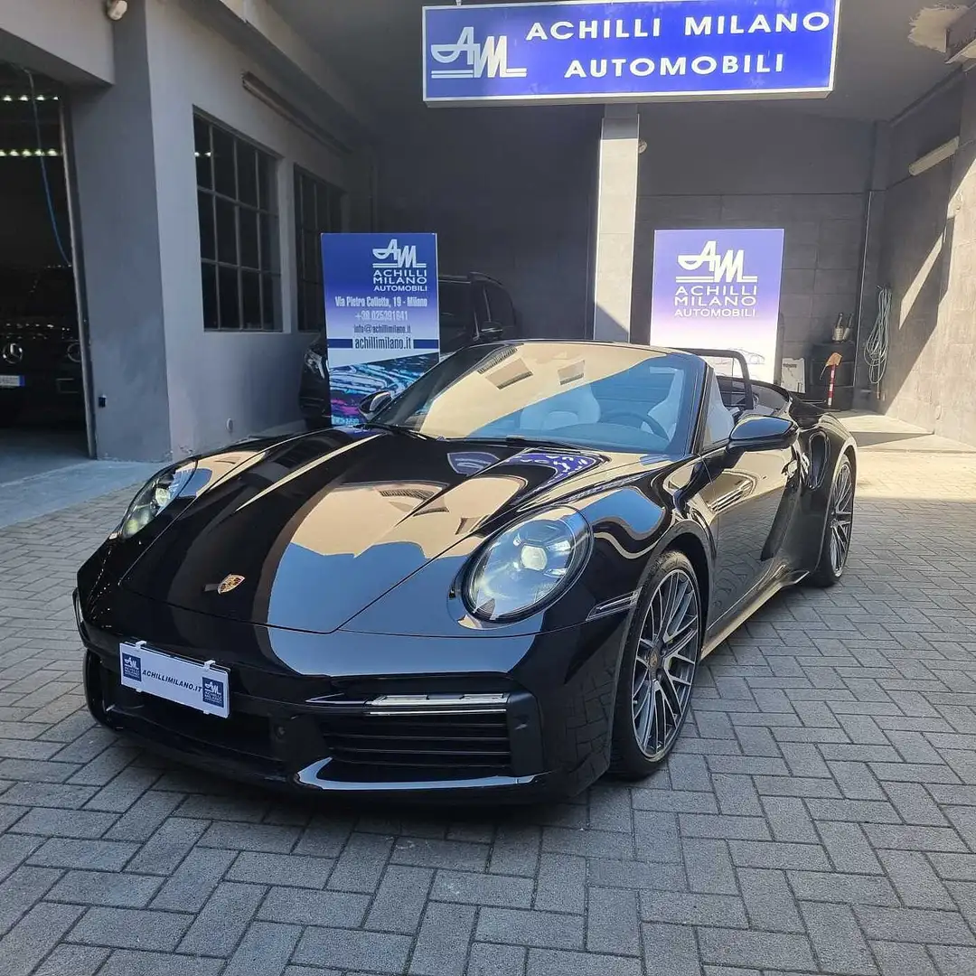 Porsche 992 992 Turbo S Cabriolet 650CV - IVA ESPOSTA-GARANZIA Noir - 2