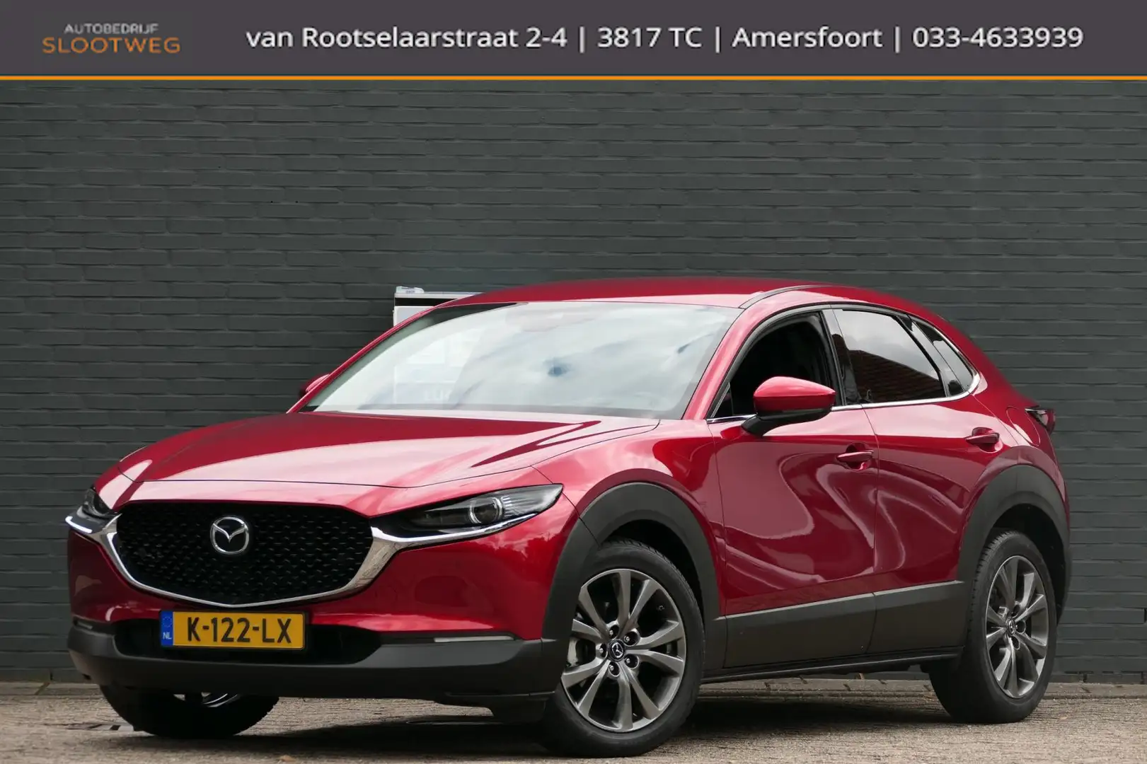 Mazda CX-30 2.0 SkyActiv-X 180PK Luxury Navi | Bose | Camera | Rood - 1