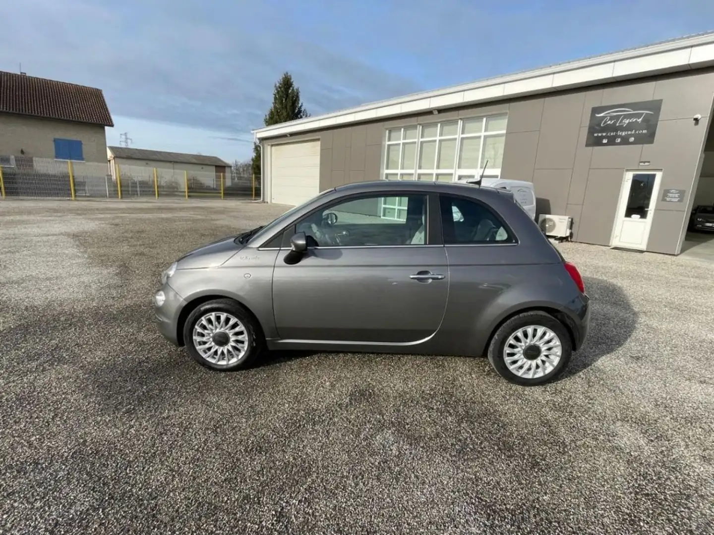 Fiat 500 Dolcevita 70cv Hybride / 1ERE MAIN / GARANTIE 6M Gris - 2