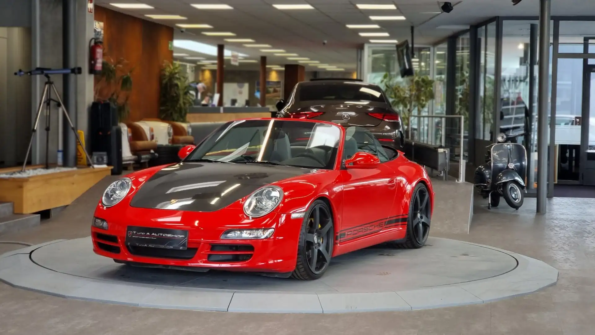 Porsche 911 Carrera S Cabrio *Navi*20Zoll*Leder* Červená - 2