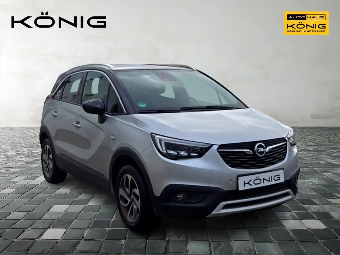 Opel Crossland X X Turbo Allwetter*Klima*Navi Grijs - 2