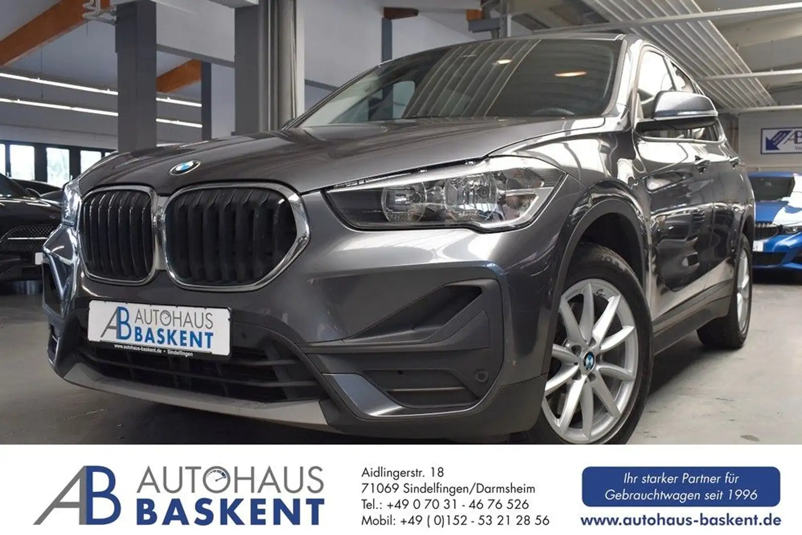 BMW X1 xDrive 20 d Advantage*NAVI*HIFI*LED*SHZ*ALU* Gris - 1