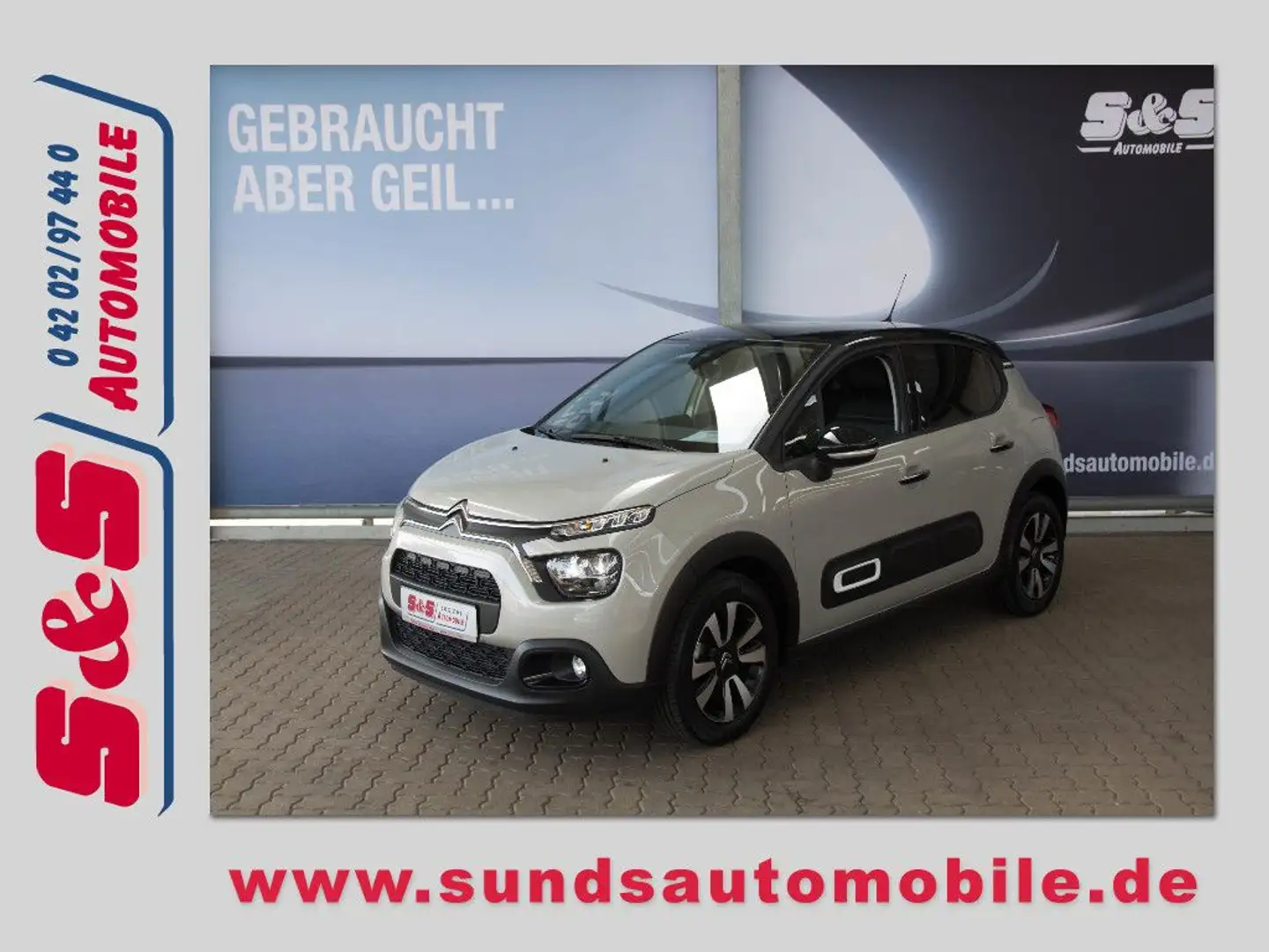Citroen C3 1.2 PureTech Shine KAMERA/TEMPOMAT/LED Grau - 1