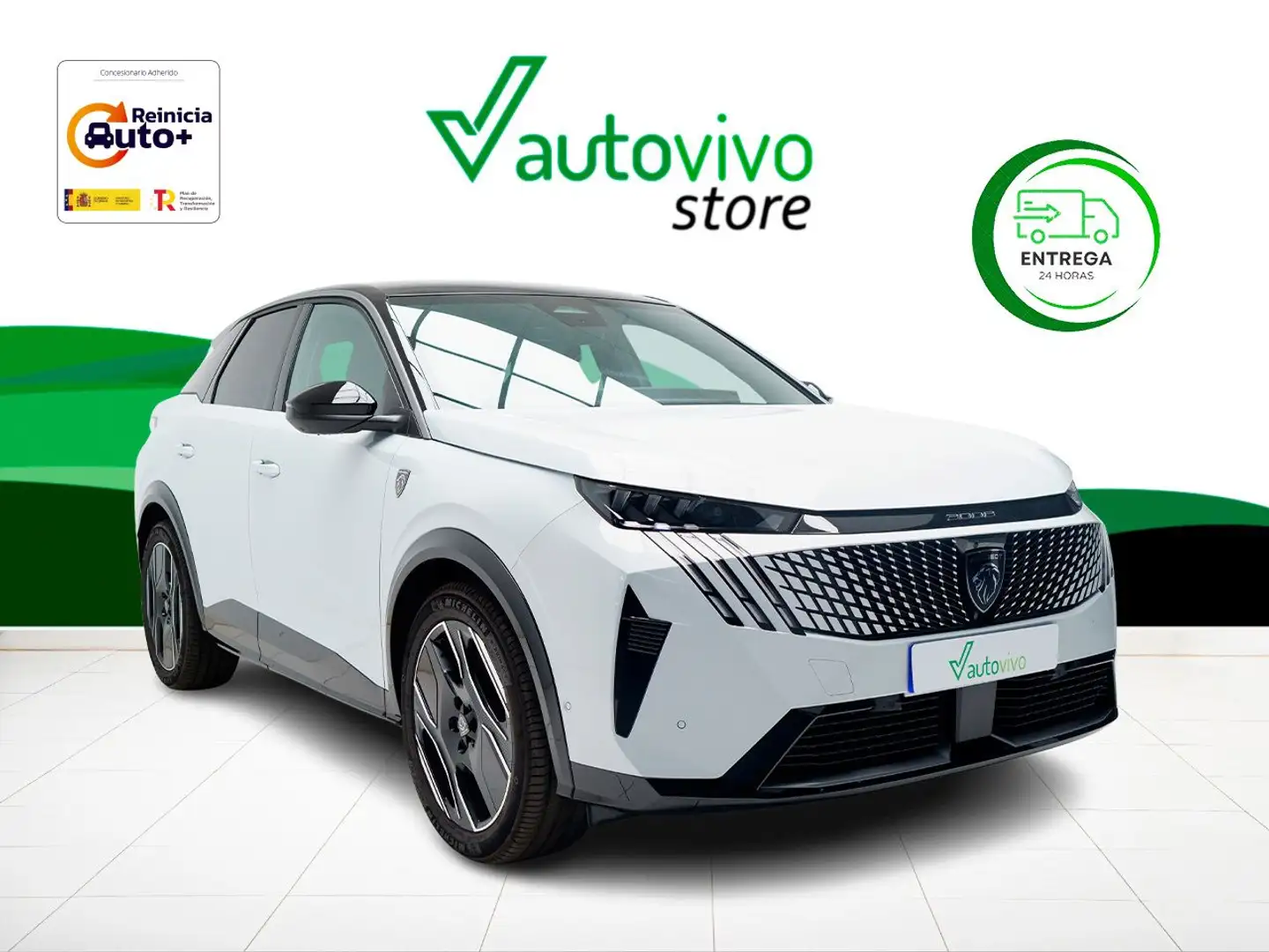 Peugeot 3008 GT BEV 73KWH 157KW 214 CV 5P Blanco - 1
