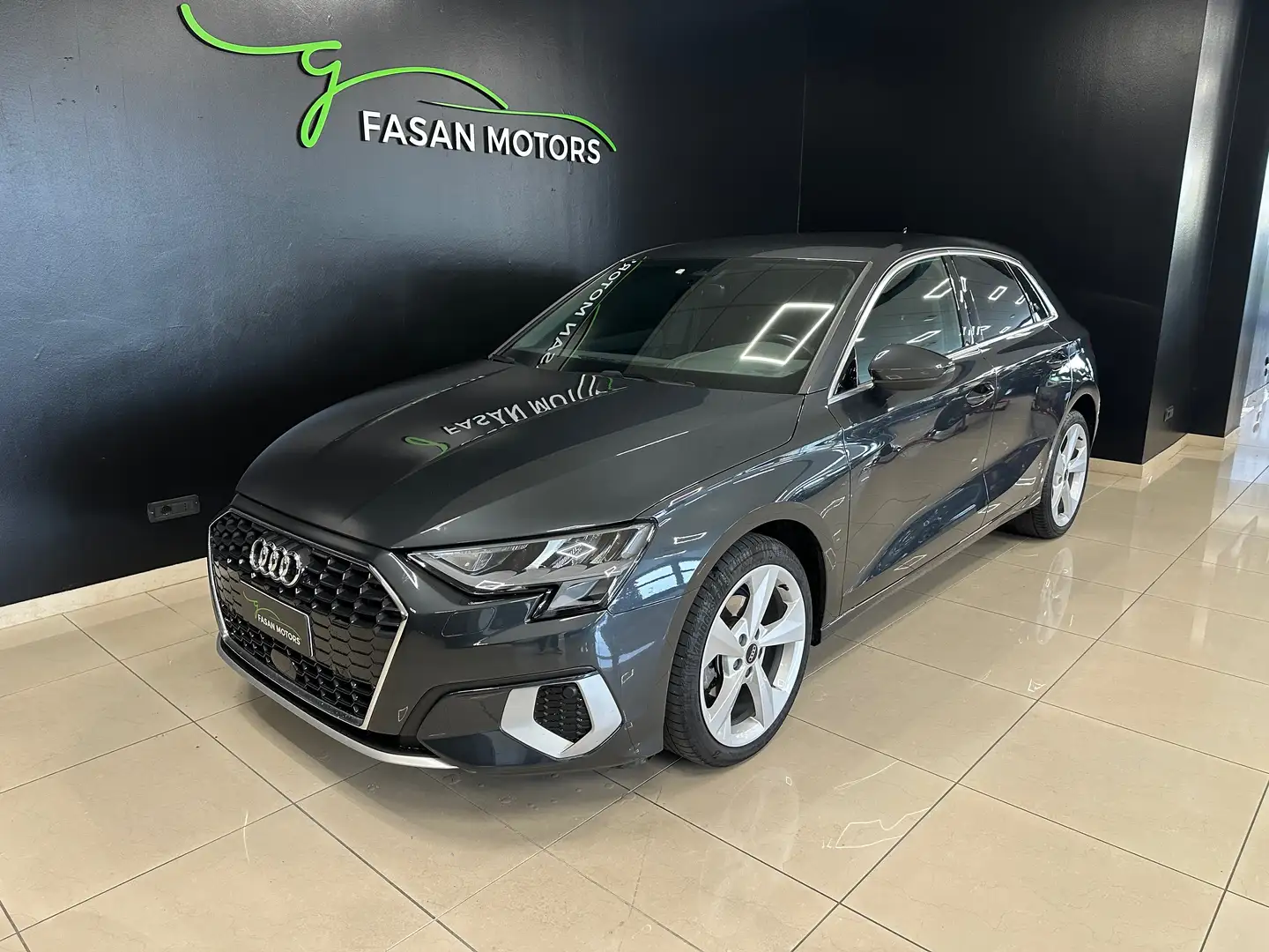 Audi A3 A3 Sportback 35 2.0 tdi Business Advanced s-tronic Gris - 1