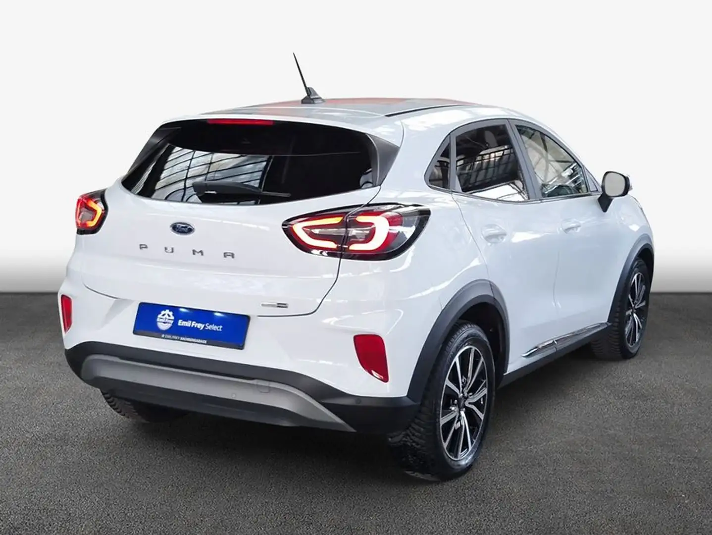 Ford Puma 1.0 EB Hybrid TITANIUM DESIGN Wi-Pa Klimaaut. Blanc - 2