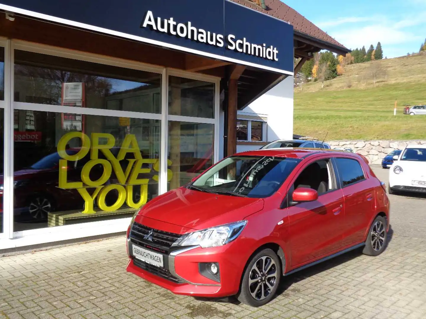 Mitsubishi Space Star Select+ 1.2 ClearTec AUTOMATIK Rouge - 2