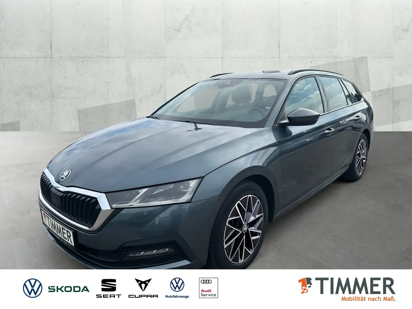 Skoda Octavia Combi 2.0 TDI DSG Ambition NAV*EPHvo+hi*LED*LICHT Grau - 1