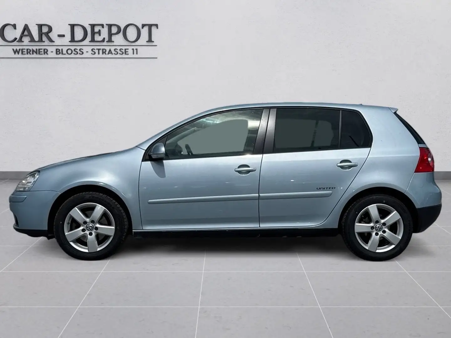 Volkswagen Golf V Lim. United*KLIMAAUT.*PDC*SHZ*TEMP.*TÜV* Blau - 2
