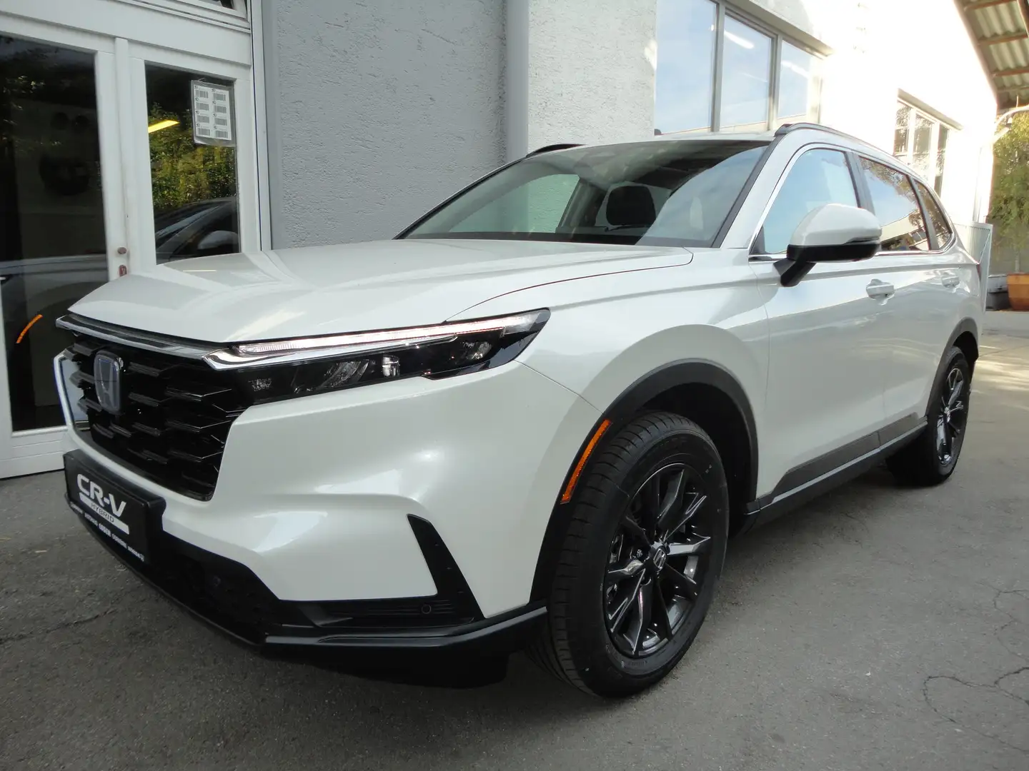 Honda CR-V 2,0 i-MMD Hybrid Advance AWD Aut. Weiß - 1