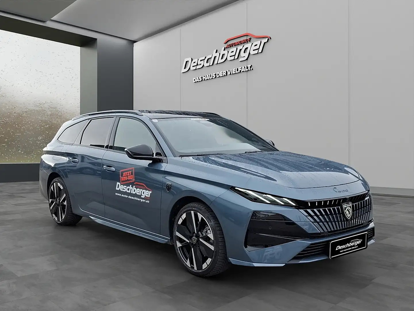 Peugeot 308 SW Hybrid 145 e-DSC6 GT / neuer  SW Blau - 2