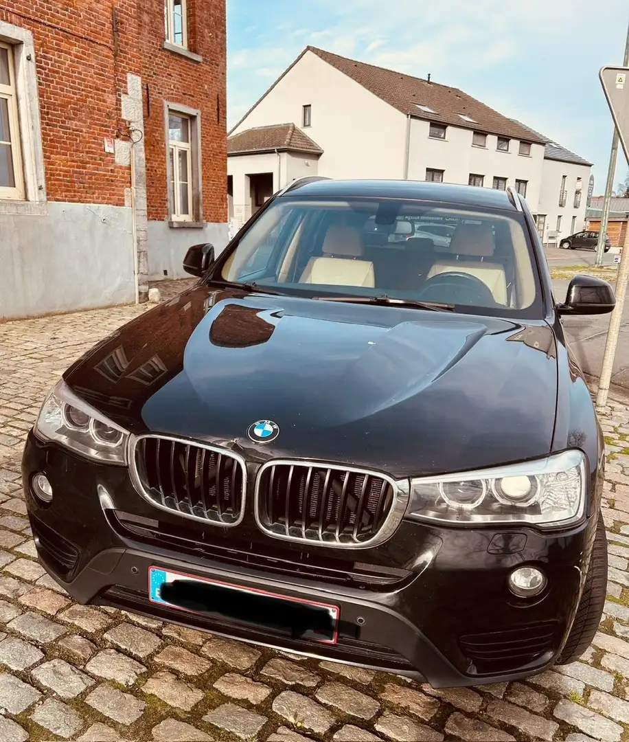 BMW X3 2.0 d sDrive18 Zwart - 2