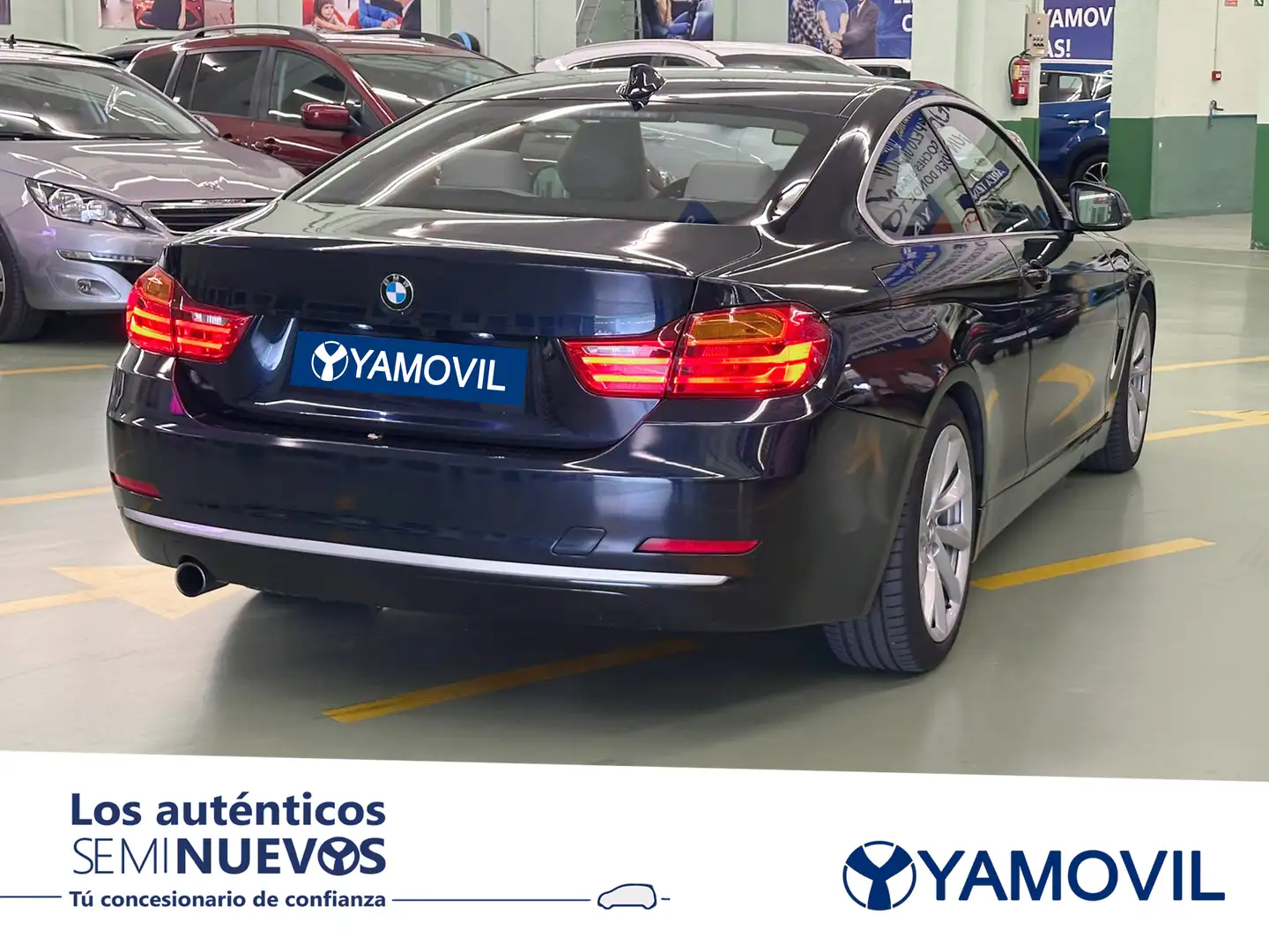 BMW 420 420iA Coupé Bleu - 2