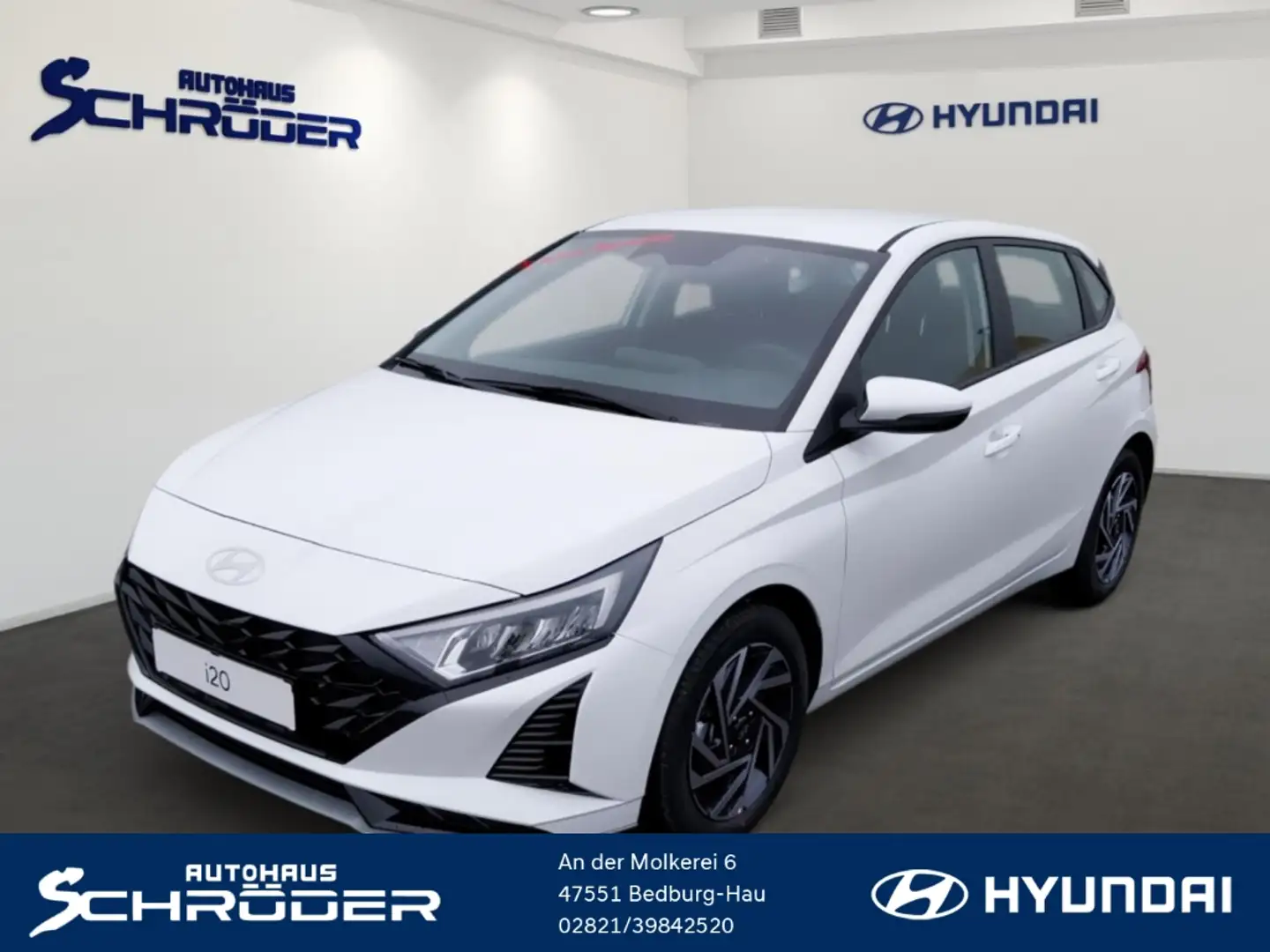 Hyundai i20 1.0 Trend Lichtpaket, Navigation Klimaanlage Blanco - 1