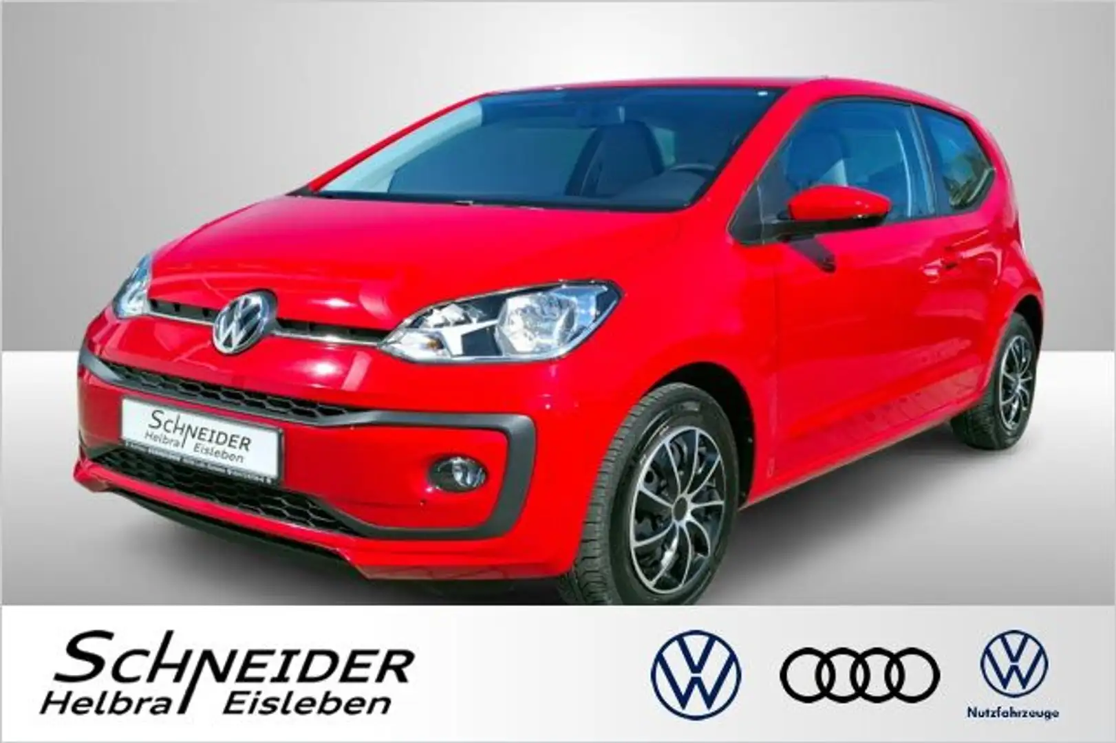 Volkswagen up! 1.0 MOVE  BT+PDC+KLIMA+SHZ+NEBEL Bluetooth Rot - 1