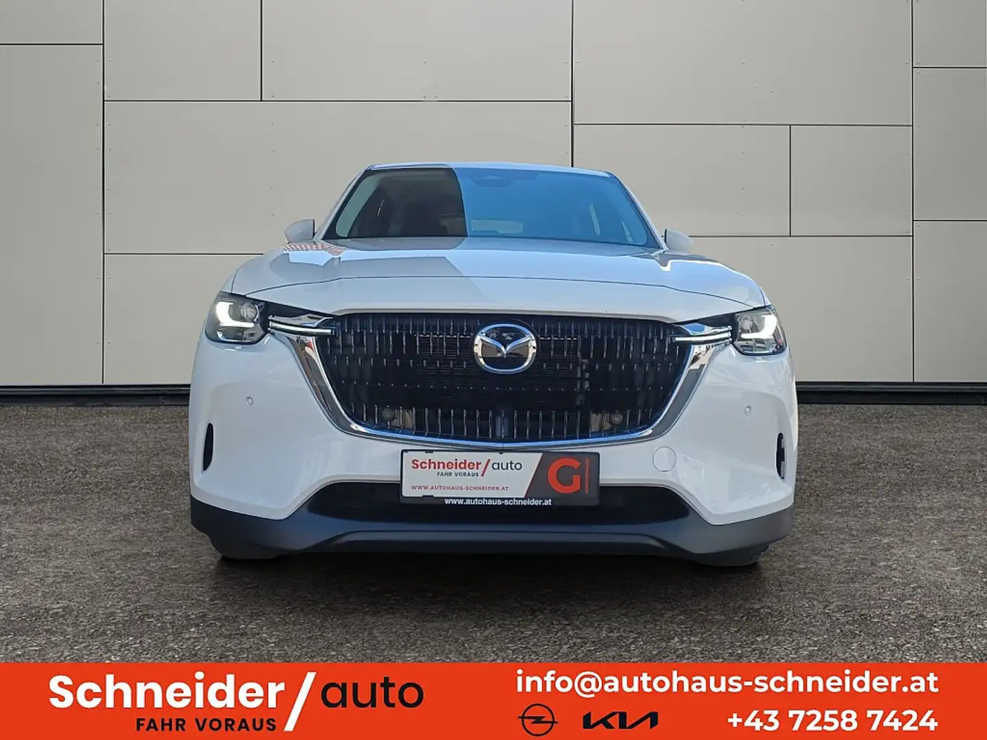 Mazda CX-60 2.5L e-SKYACTIV PHEV AWD PRIME Aut. Weiß - 2