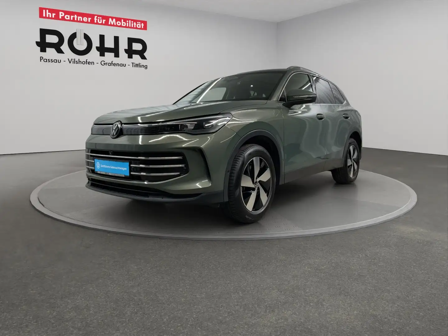 Volkswagen Tiguan Elegance (12/2029Garantie.PANO.LED.Navi.AHK) 2.0 T Grün - 2