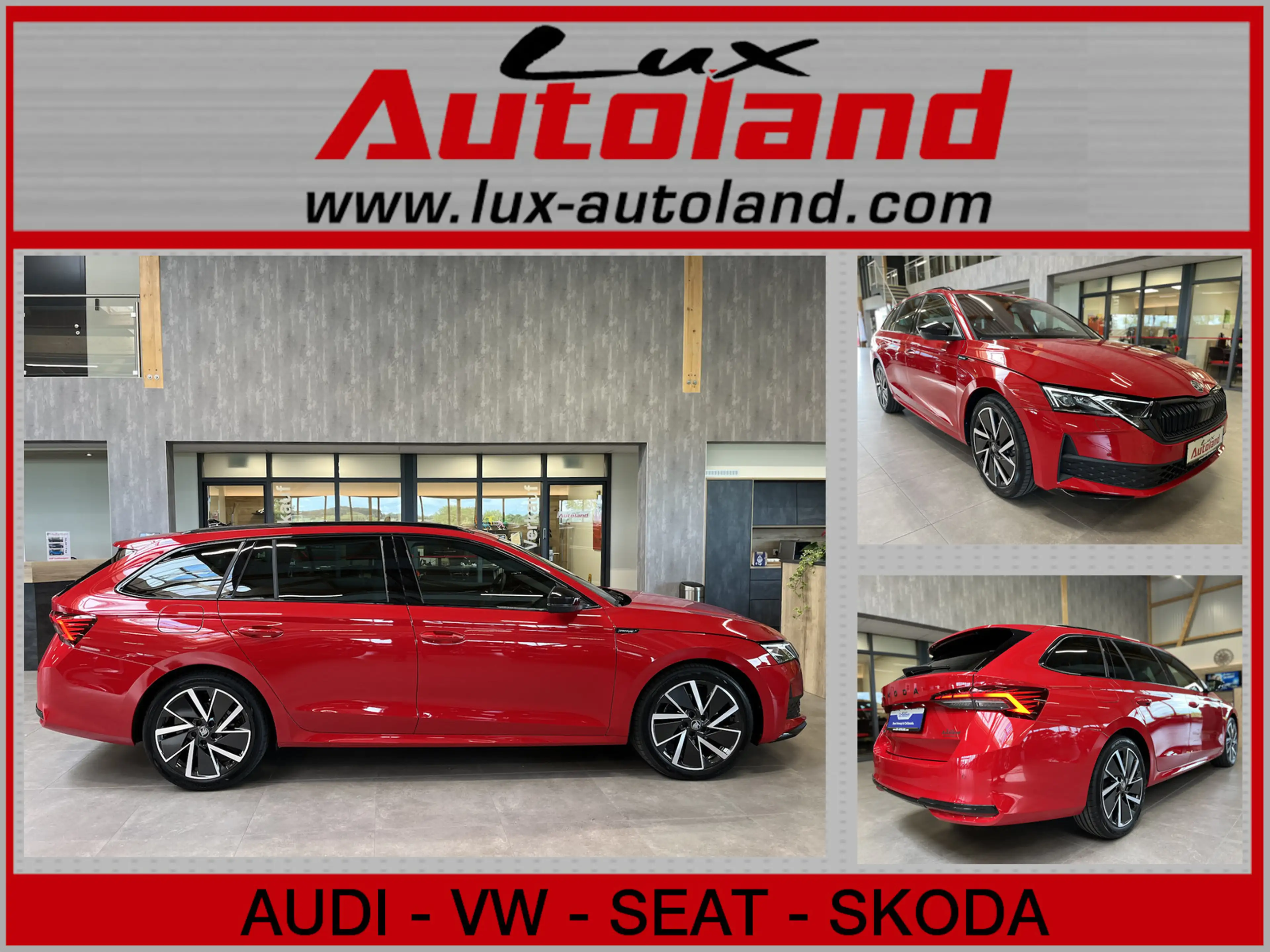 Skoda Octavia Combi 2.0 TDI Sportline AHK 5JG ACC Side