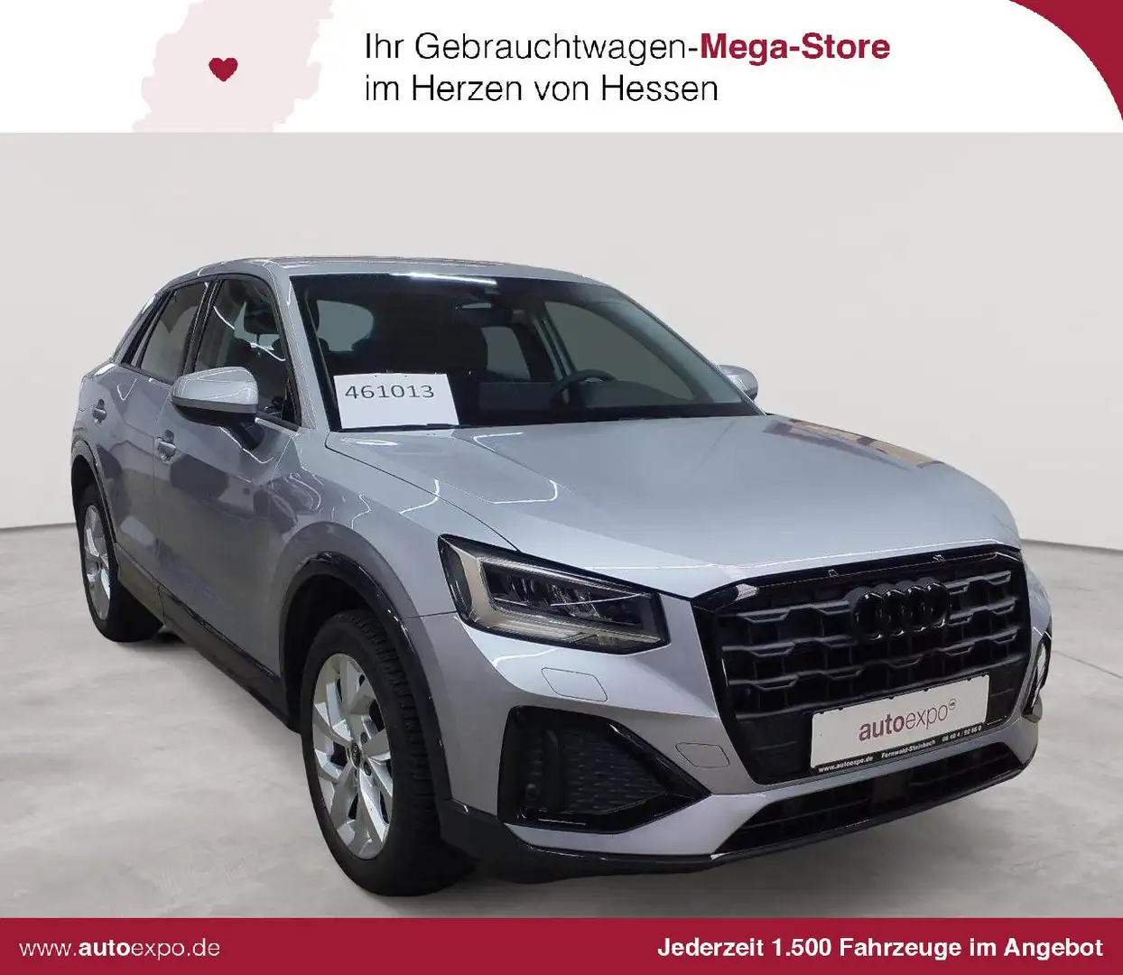 Audi Q2 Q2 35TFSI Stronic adva. SHZ KAM Totwinkelwarner Silber - 1