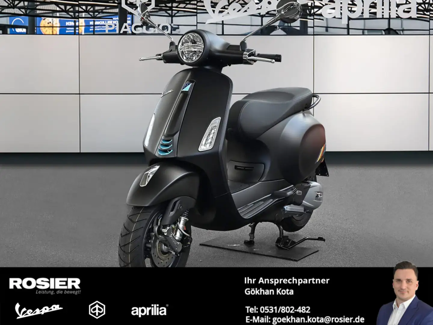 Vespa Primavera S 125 Negro - 1
