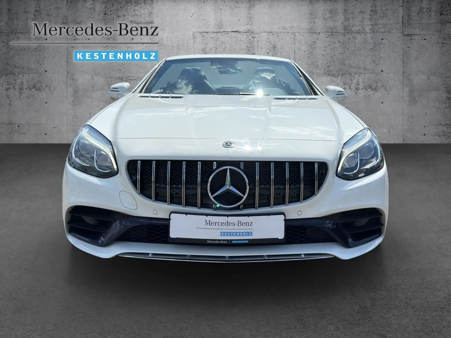Mercedes-Benz SLC 200 SLC 200 AMG+ILS+KAMERA+SHZ+AIRSCARF+LEDER+NAVI Blanc - 2