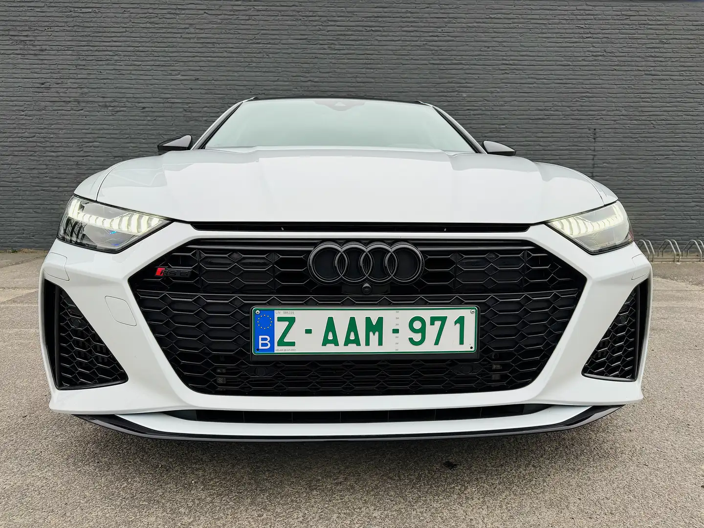 Audi RS6 4.0 V8 TFSI Quattro AHK Lichte vracht mogelijk Wit - 2