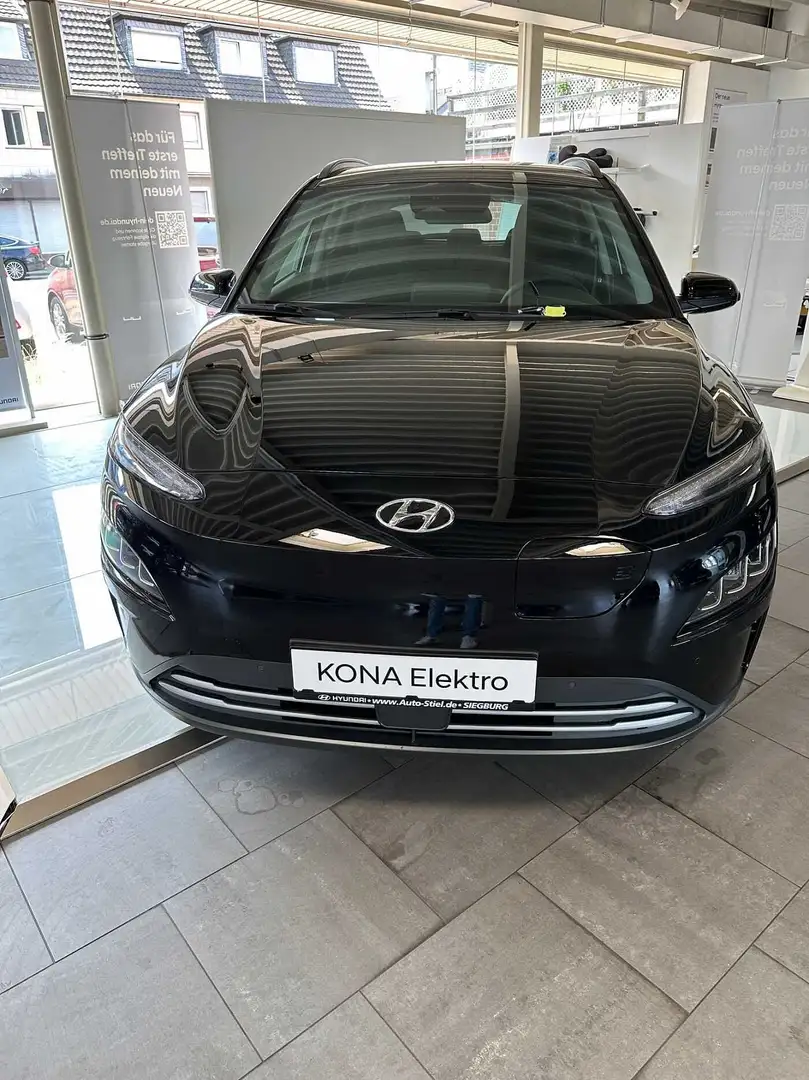 Hyundai KONA EV*Advantage-Paket*Navi*Sitzh.*Klimaautomatik Schwarz - 2