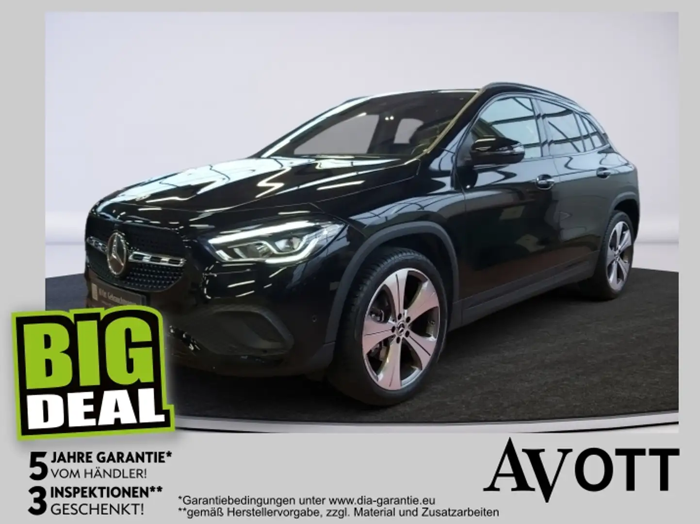 Mercedes-Benz GLA 250 e Progressive Night-Line Schwarz - 1