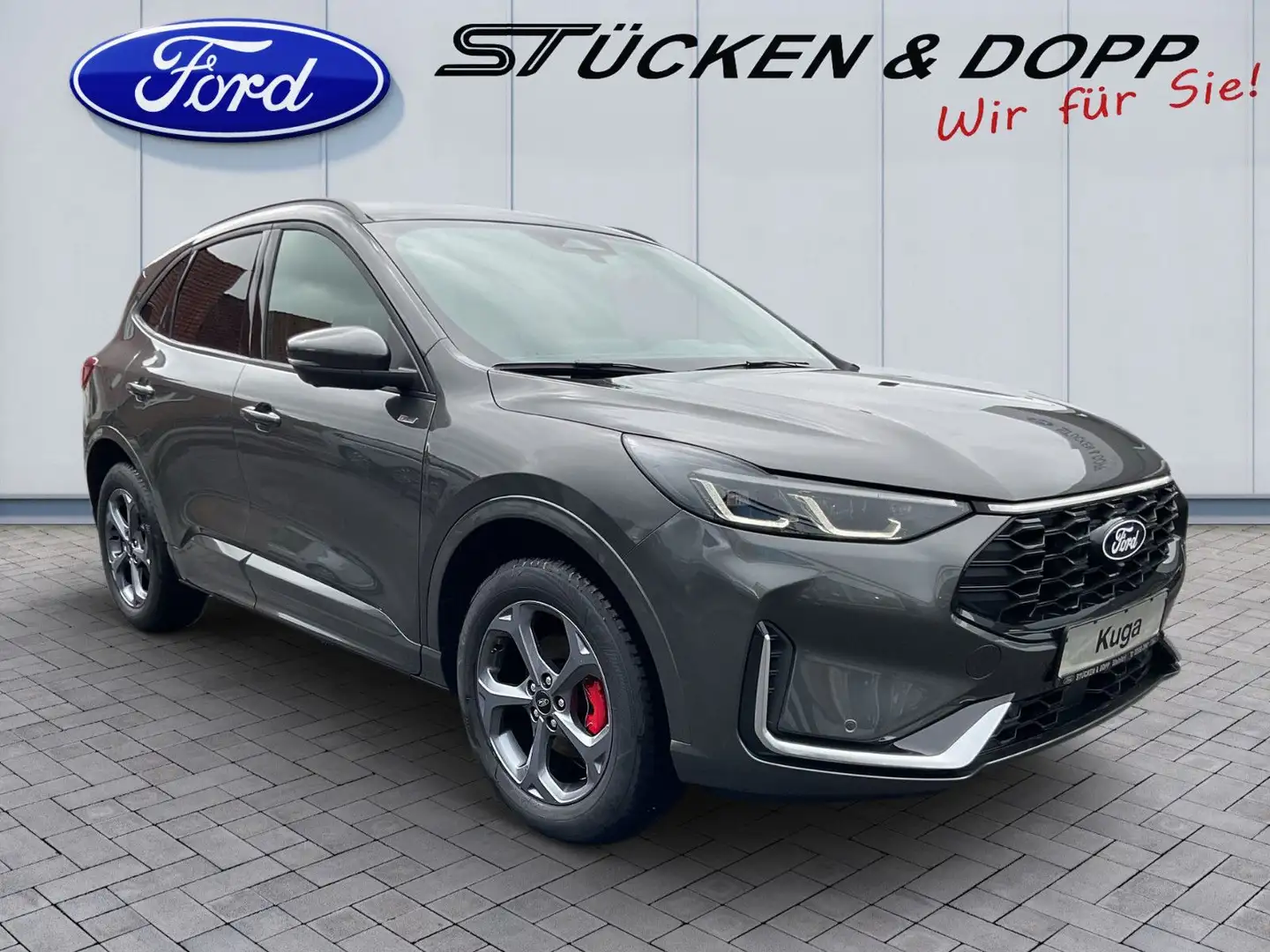 Ford Kuga 2,5 PHEV ST-Line X+MatrixLED+Head-up+el.AHK Gris - 2